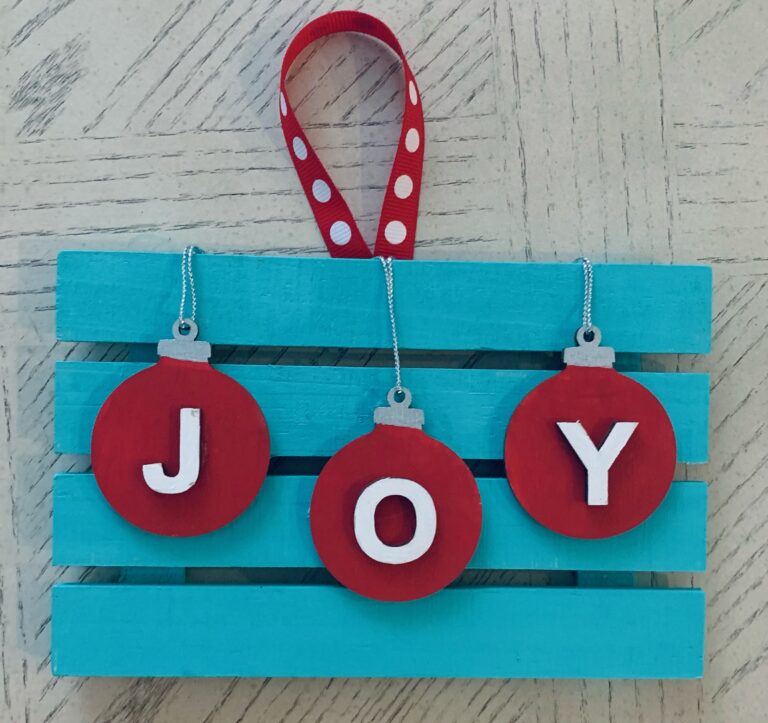 DIY Christmas in July Ornament